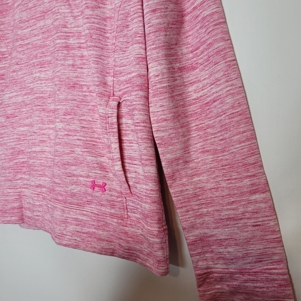 Under Armor Storm Pink Hoodie Sweatshirt - Picture 11 of 12